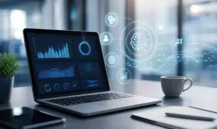 Assistant IA analysant des options d'assurance vie numérique