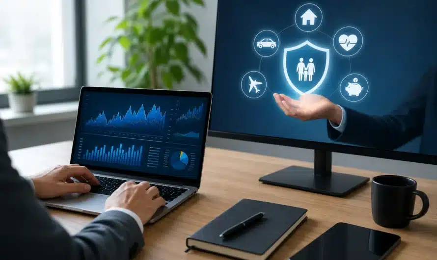 Consultants utilisant ChatGPT pour choisir une assurance vie adaptée