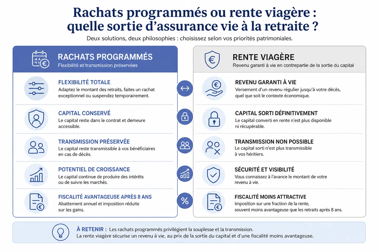 Préparer sa retraite avec une assurance vie grâce à 5 stratégies concrètes pour se créer un complément de revenu , Nouvelle donne des retraits, de la rente et de la transmission à la retraite