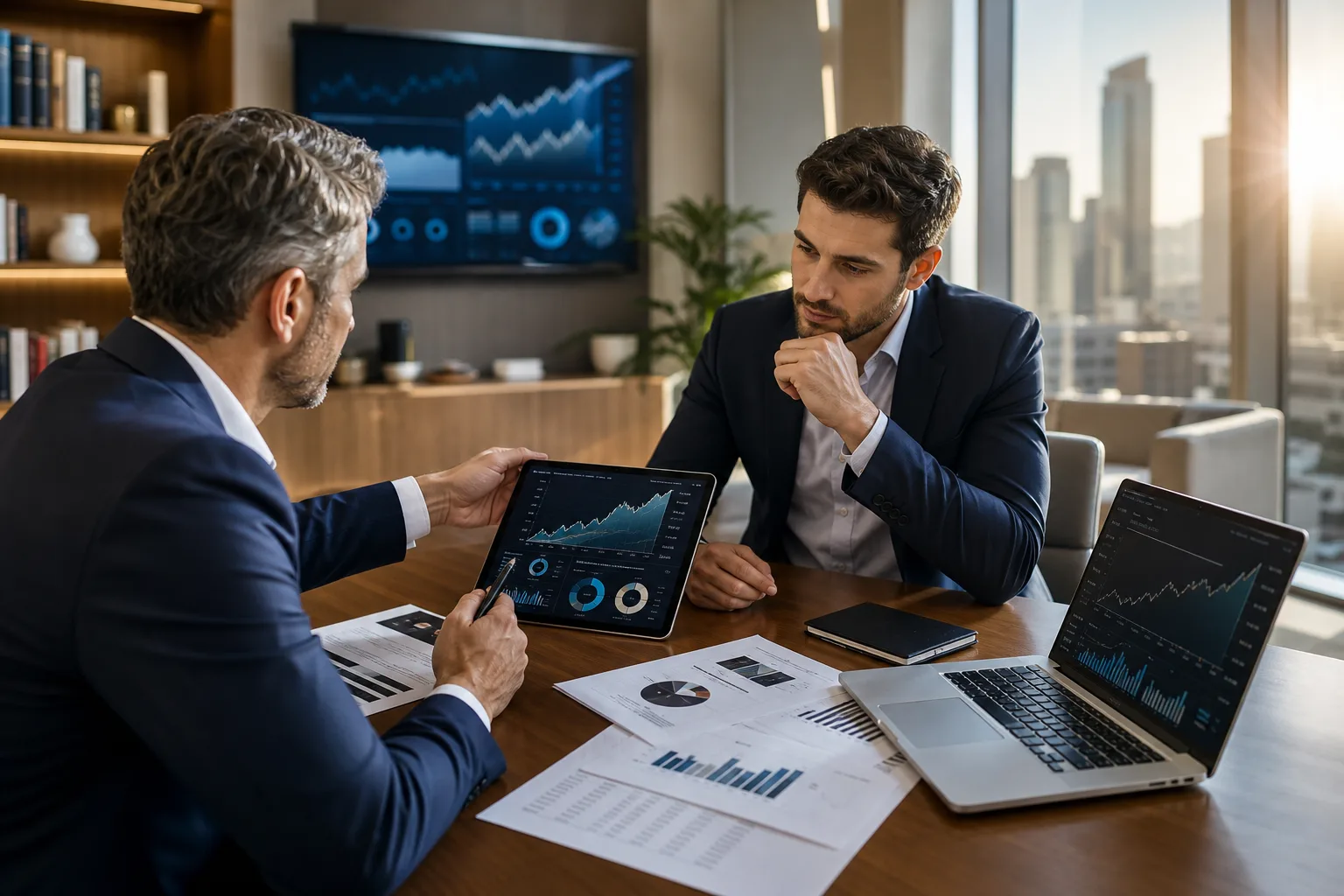 Portefeuille financier avec assurance vie et optimisation fiscale