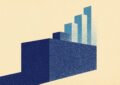 Illustration : socle massif garanti soutenant une croissance, symbole du taux technique en assurance vie